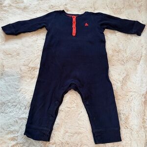 Baby GAP Navy and Red One Piece